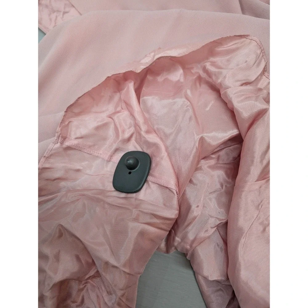 After‎ Dark Maxi Dress Womens Size 14 Prom Gown Party Pastel Pink Minimalist NWT